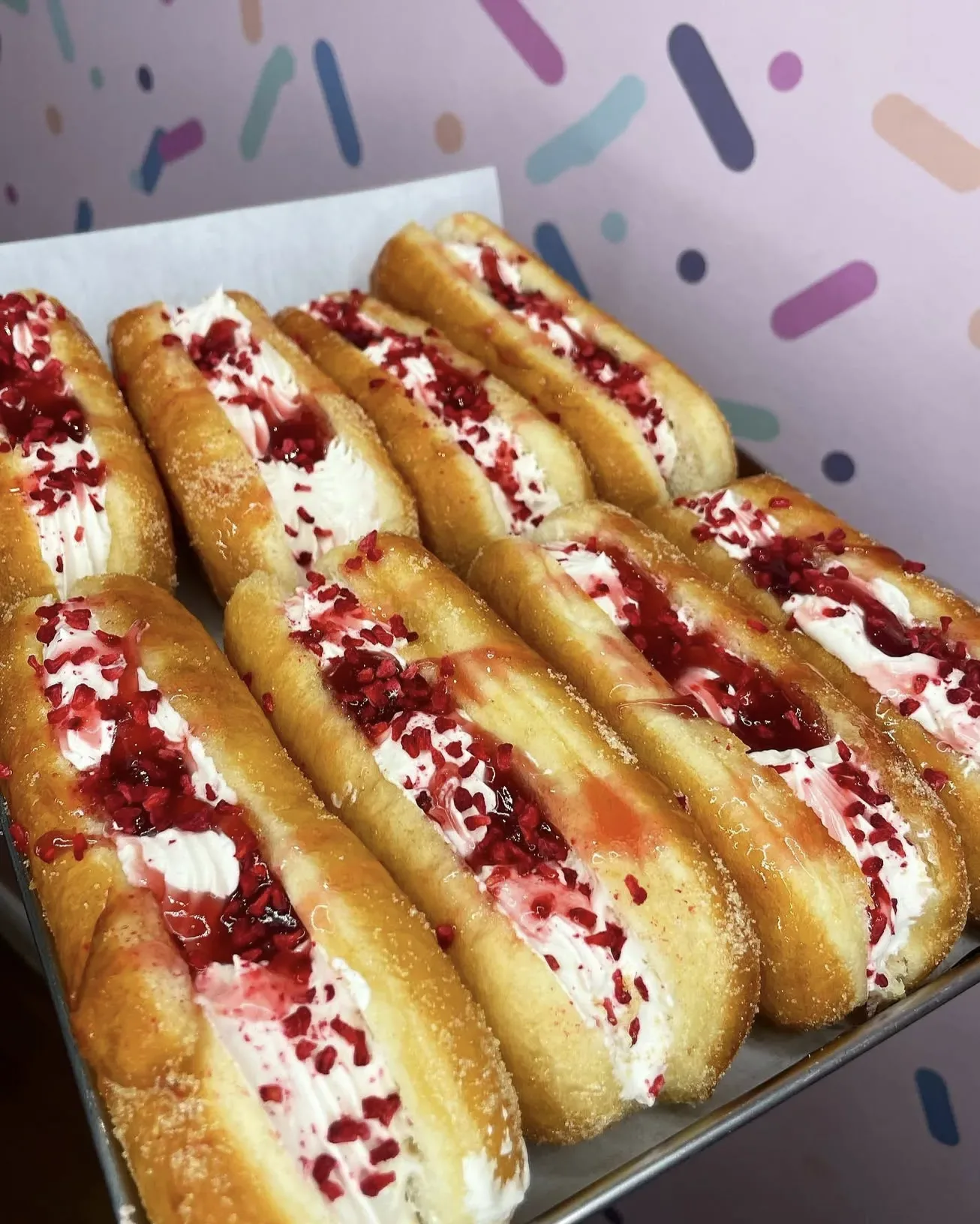 Jam Finger Donut