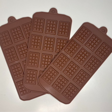 Load image into Gallery viewer, Mini chocolate bar silicone mould🍫
