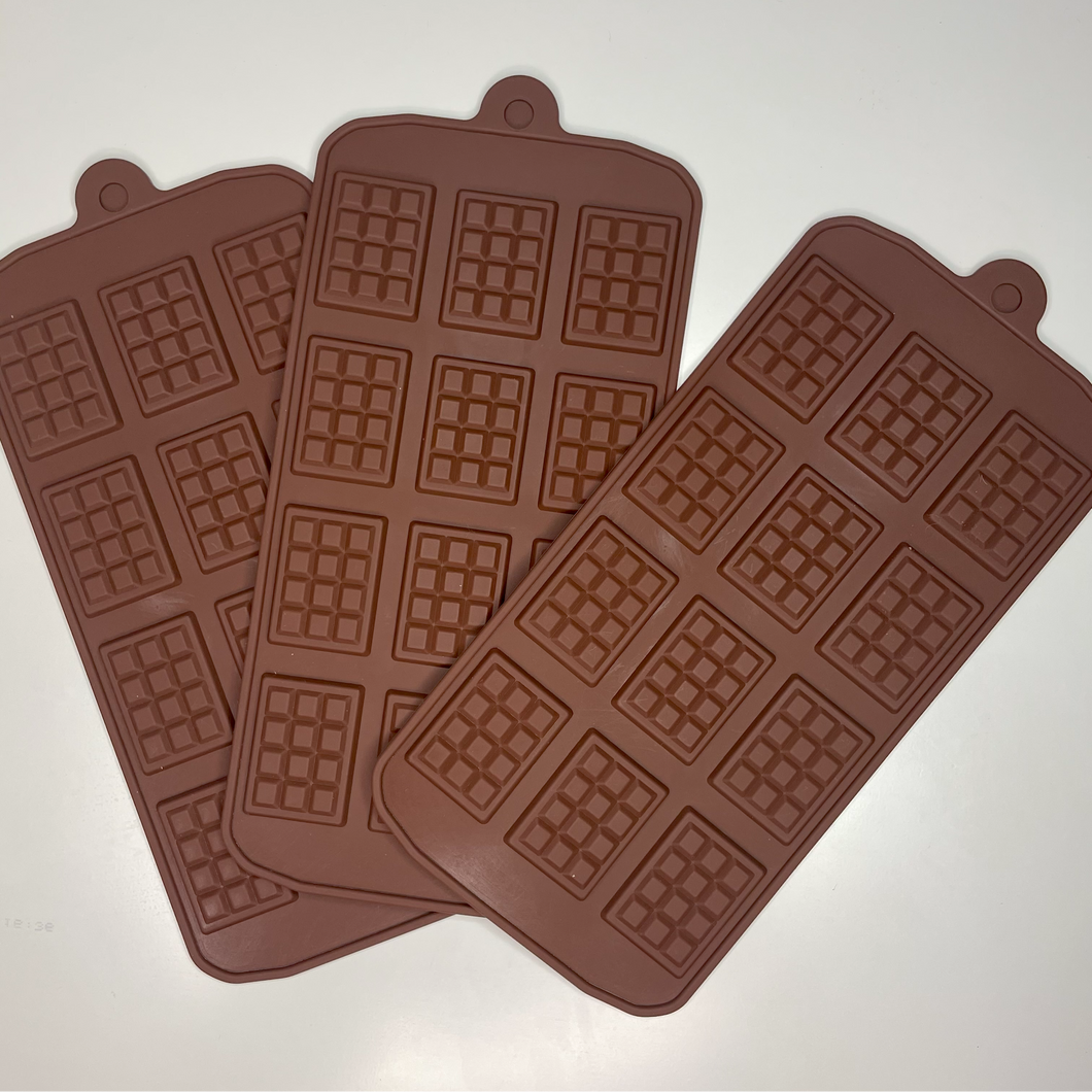 Mini chocolate bar silicone mould🍫